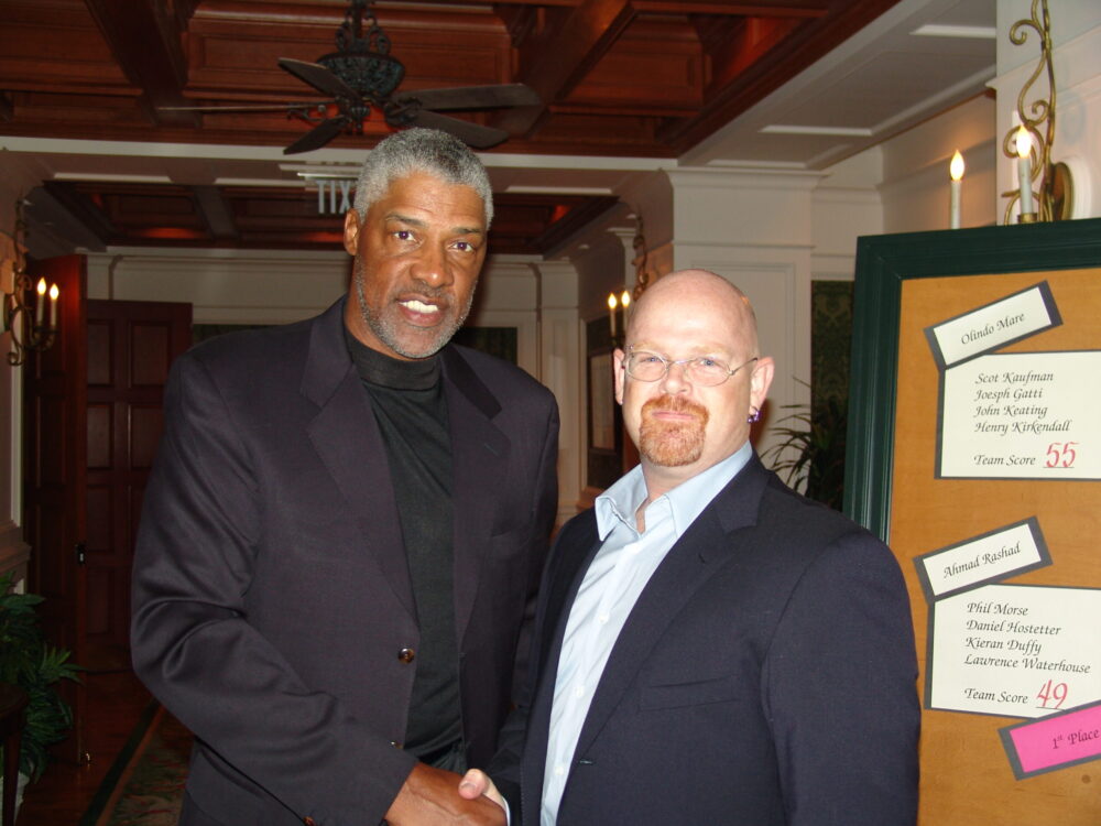 Dr J & Steve Sims