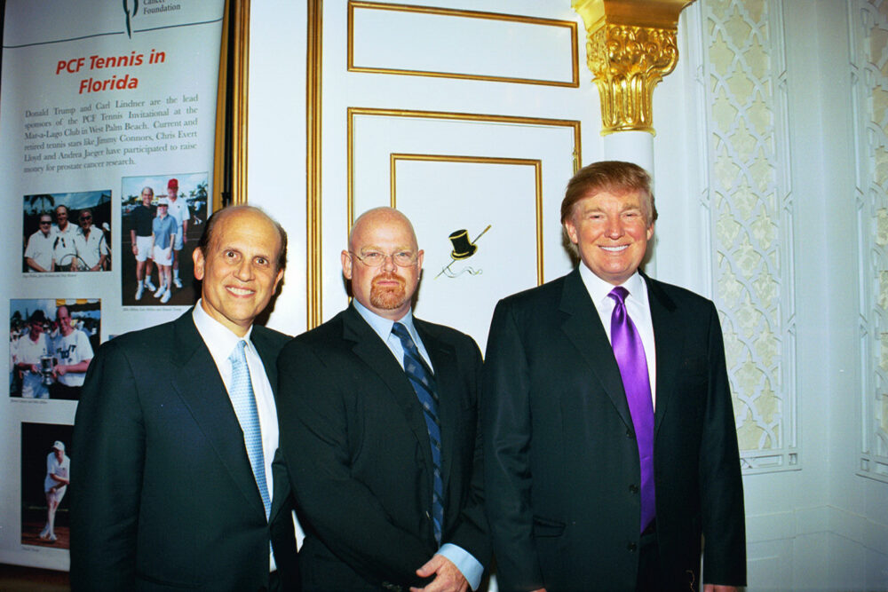 Michael Milken and Donald Trump